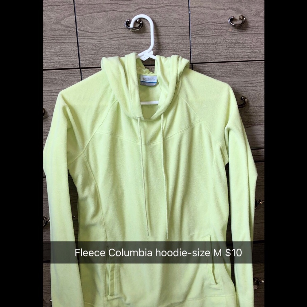 Columbia fleece hoodie